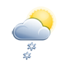 leichte Schneeschauer leichte Schneeschauer